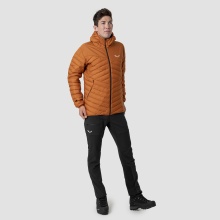 Salewa Down Jacket Brenta (windproof and water-repellent) autumnal orange Men